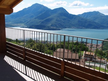 Balkon mit Seeblick