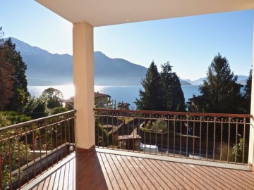 Blick vom Balkon